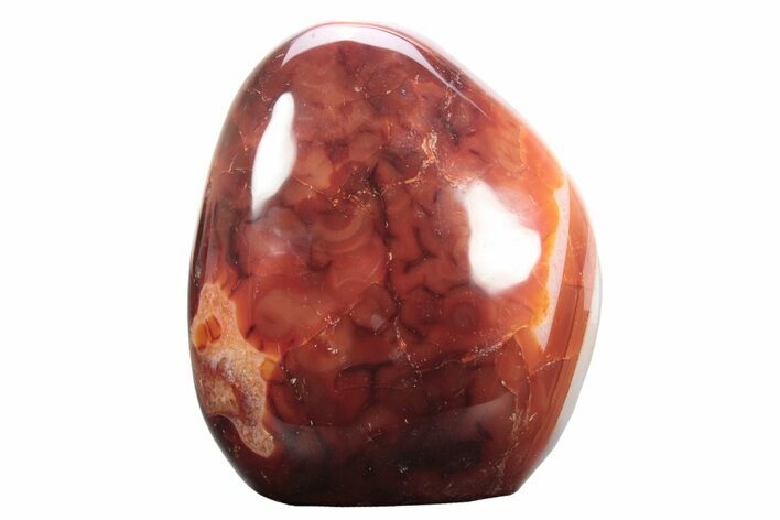 Free-Standing, Polished Carnelian Agate - Madagascar #232685
